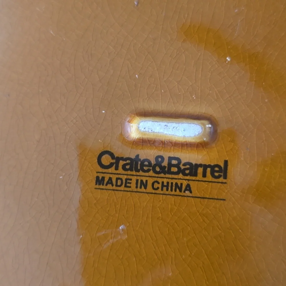 Crate&Barrel excellent no